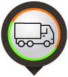 large box truck icon