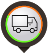 small box truck icon